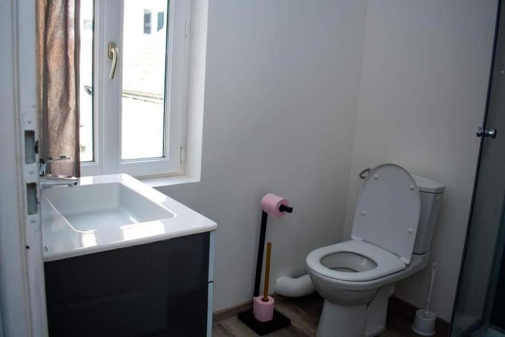 Studio Charmant Confortable Tv Centre Ville 卢维耶 外观 照片
