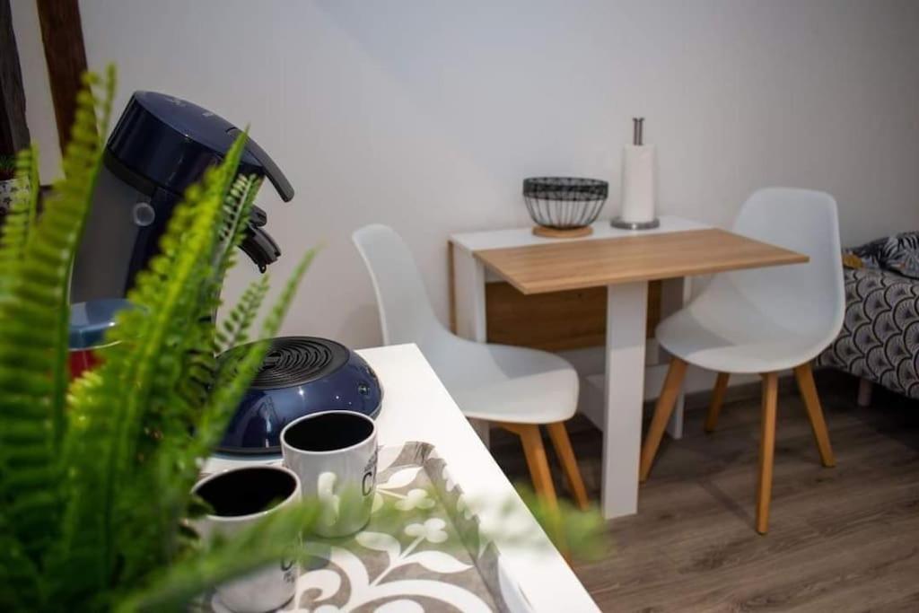 Studio Charmant Confortable Tv Centre Ville 卢维耶 外观 照片