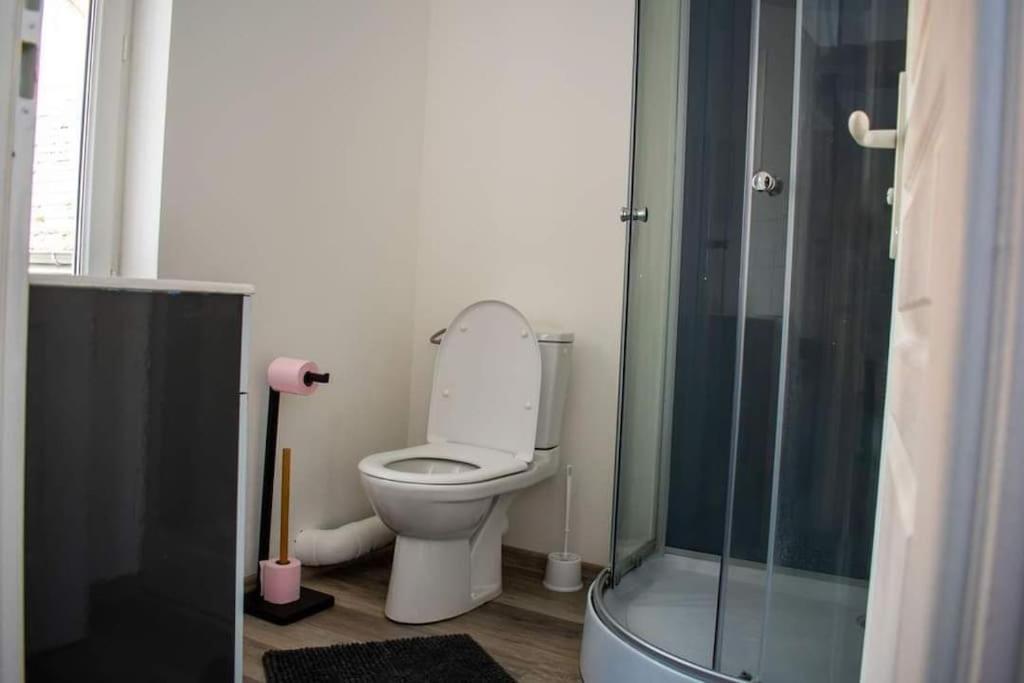 Studio Charmant Confortable Tv Centre Ville 卢维耶 外观 照片